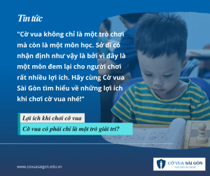 Lợi ích khi chơi cờ vua